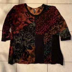 Winter Sun multi-colored top